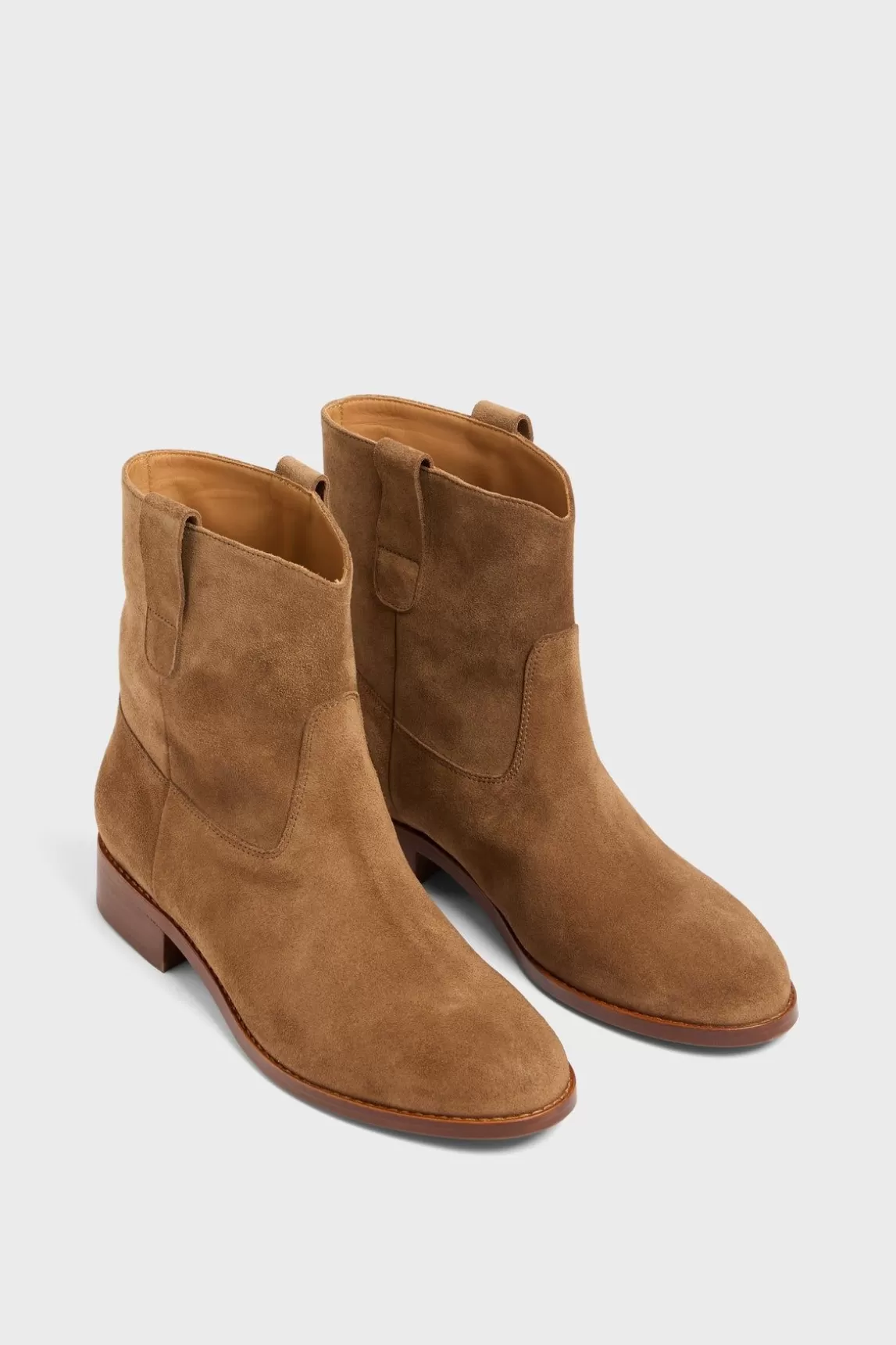 Gerard Darel Boots En Cuir Velours - Elie Hot