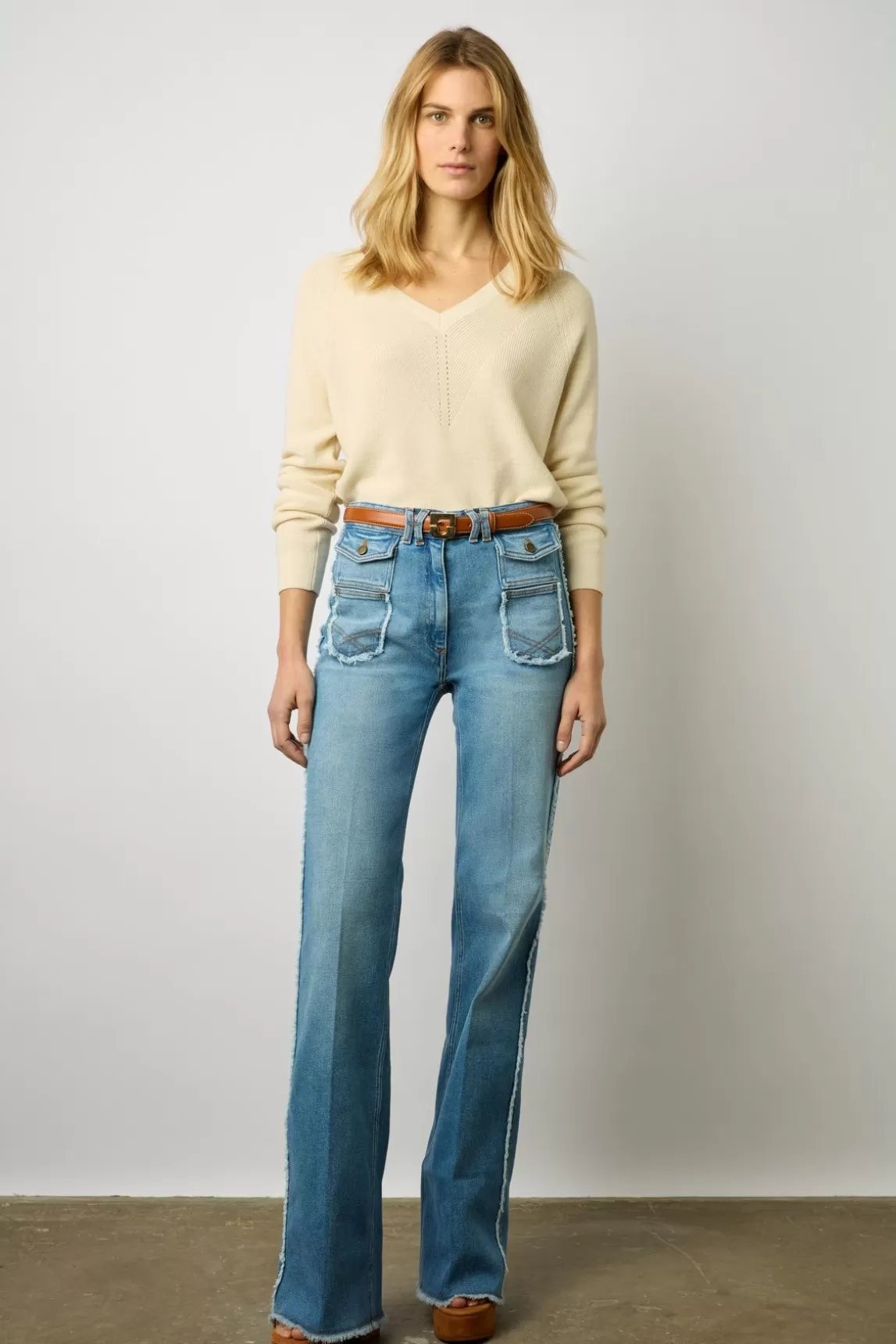 Gerard Darel Jean Flare Jeans - Anna Best Sale