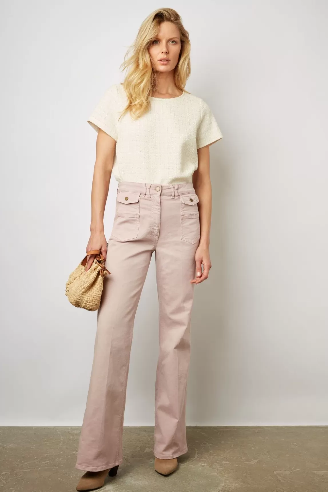 Gerard Darel Jean Flare Uni Parme - Anna Cheap