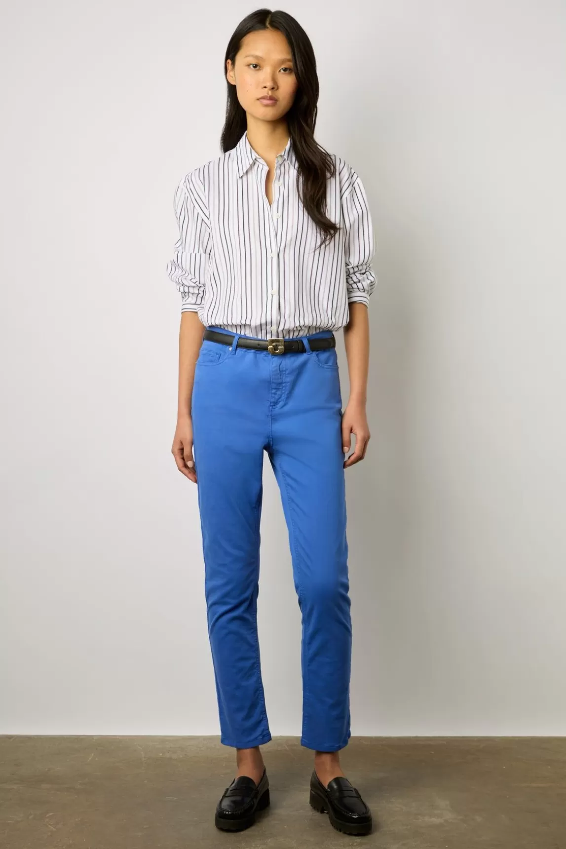 Gerard Darel Jean Slim Denim Stretch Electrique - Carli Shop