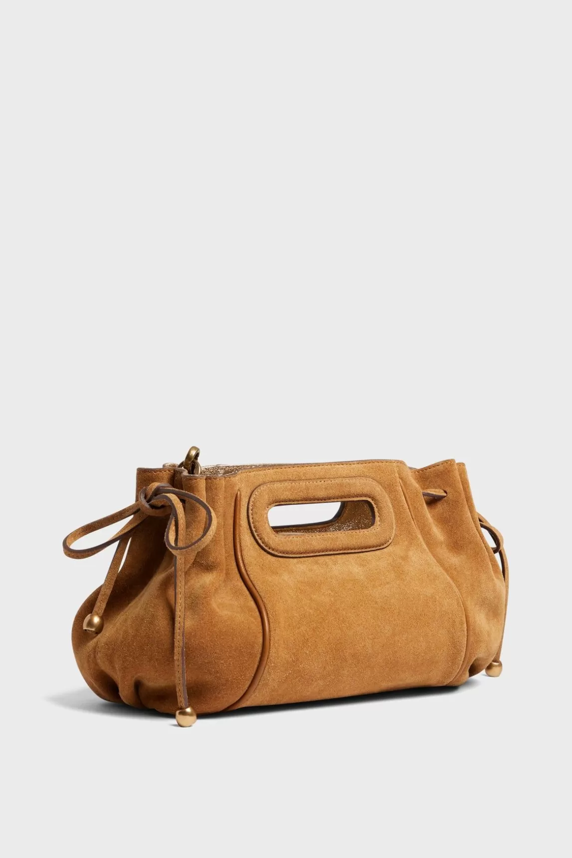 Gerard Darel Mini Sac En Cuir Velours Femme Ble Mini Dany Sale