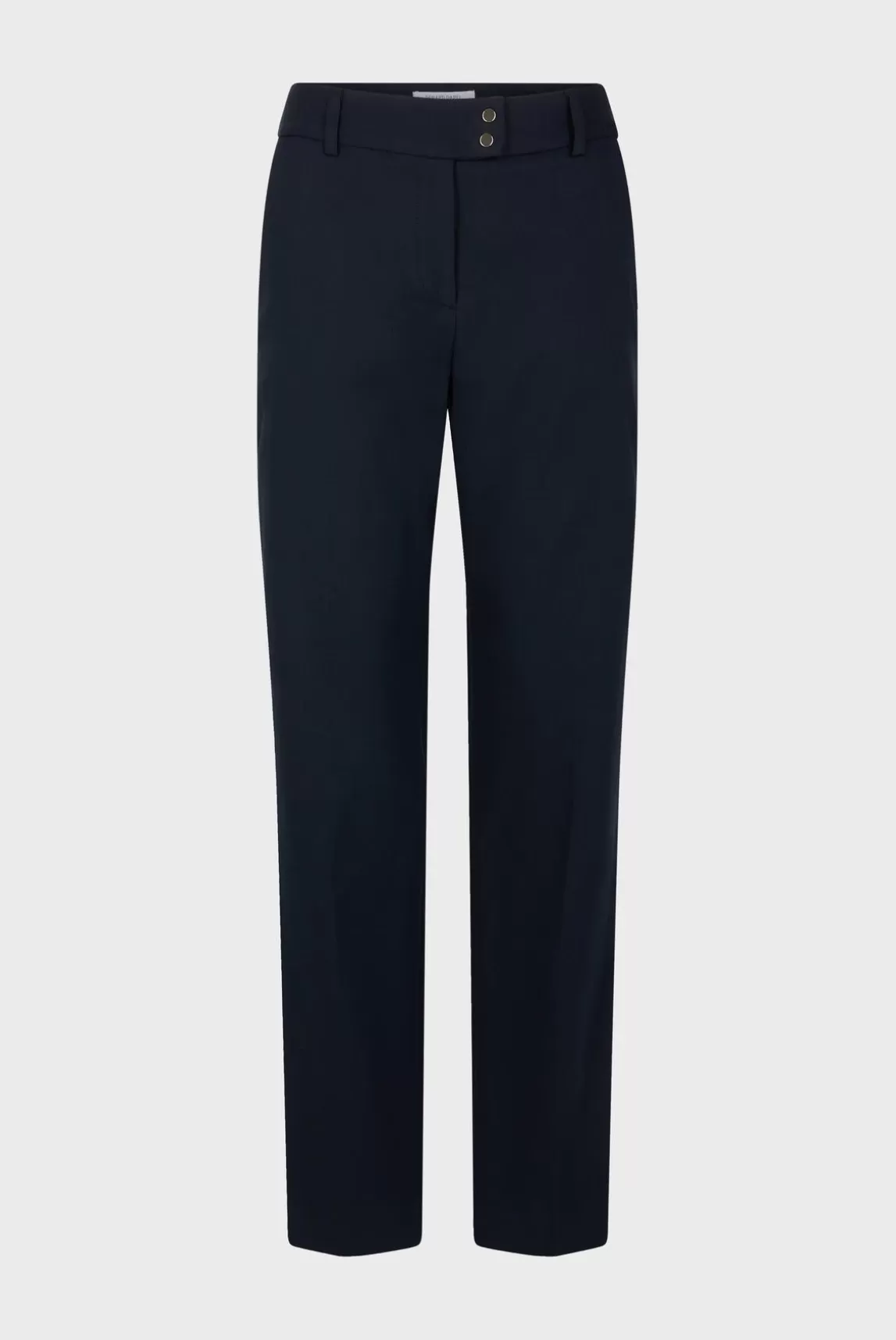 Gerard Darel Pantalon 7/8 En Coton Uni Marine - Cora Flash Sale