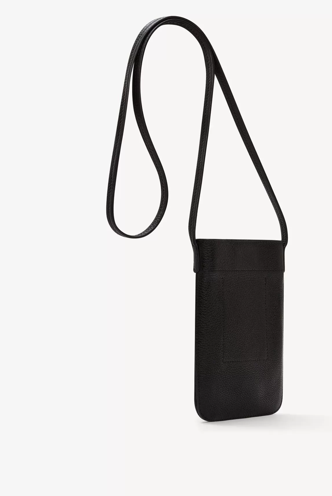 Gerard Darel Porte Telephone Cuir Graine Noir - Ladyphone Fashion