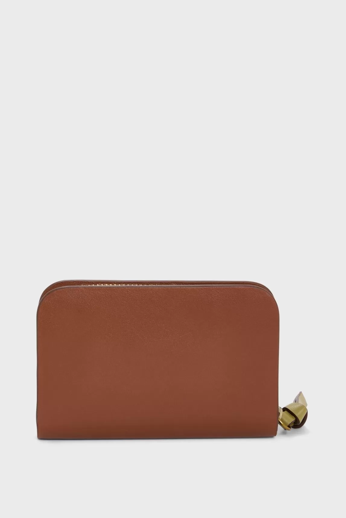 Gerard Darel Portefeuille En Cuir Beige - Miniwallet Online