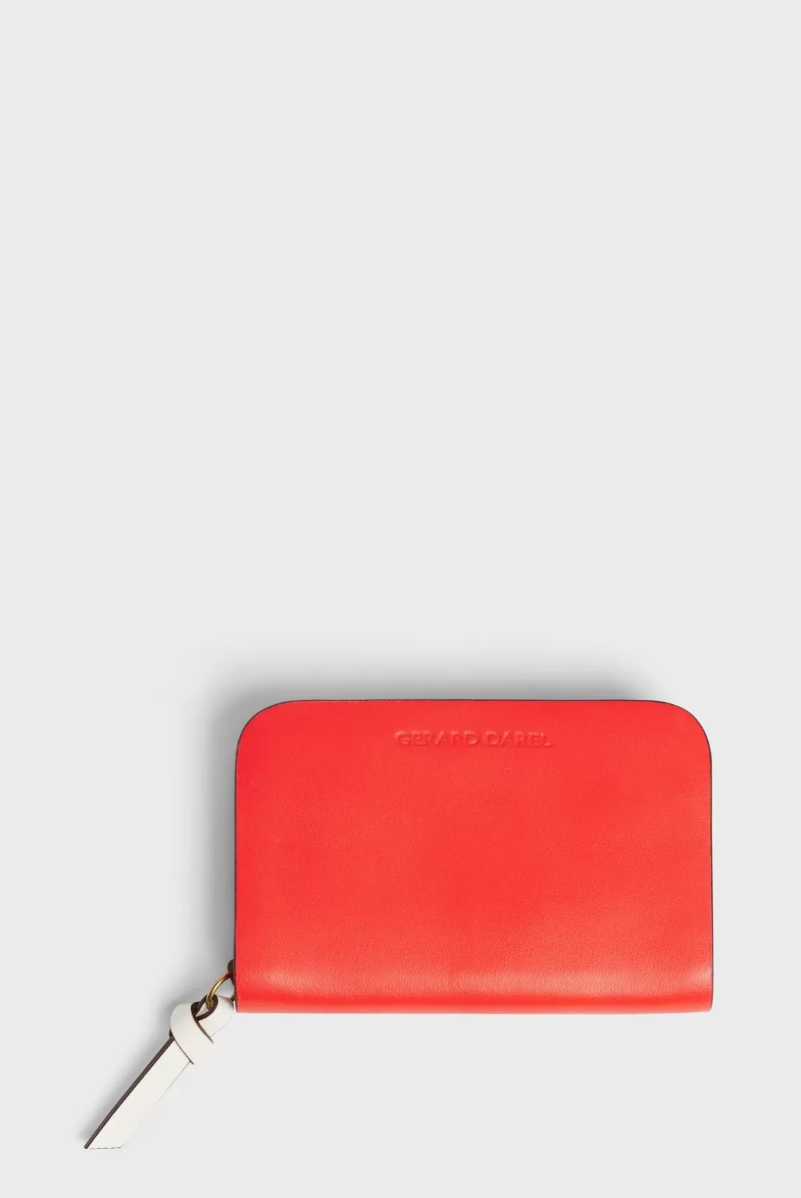 Gerard Darel Portefeuille En Cuir Femme Rouge Mini Wallet Best Sale