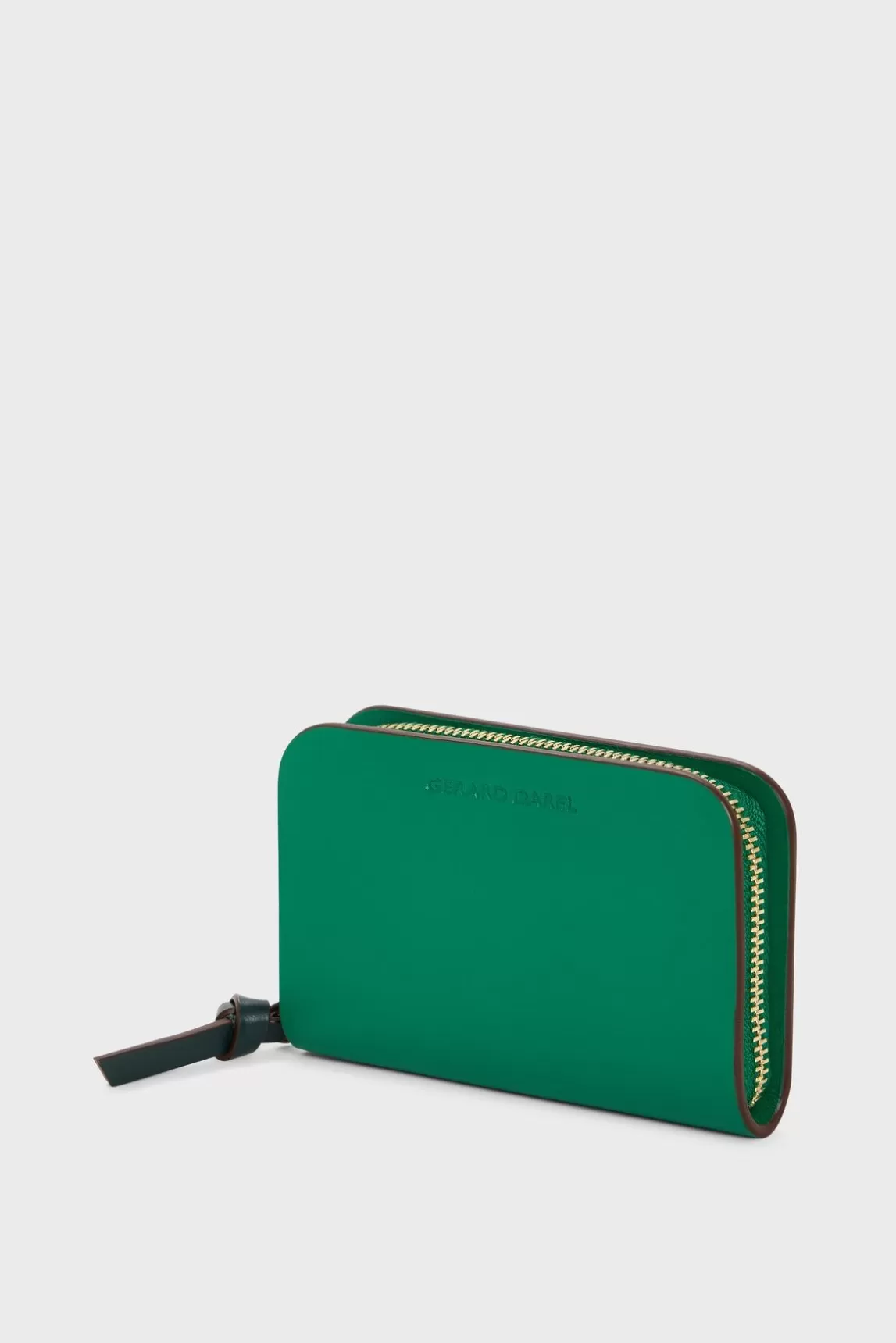 Gerard Darel Portefeuille En Cuir Vert - Miniwallet Best