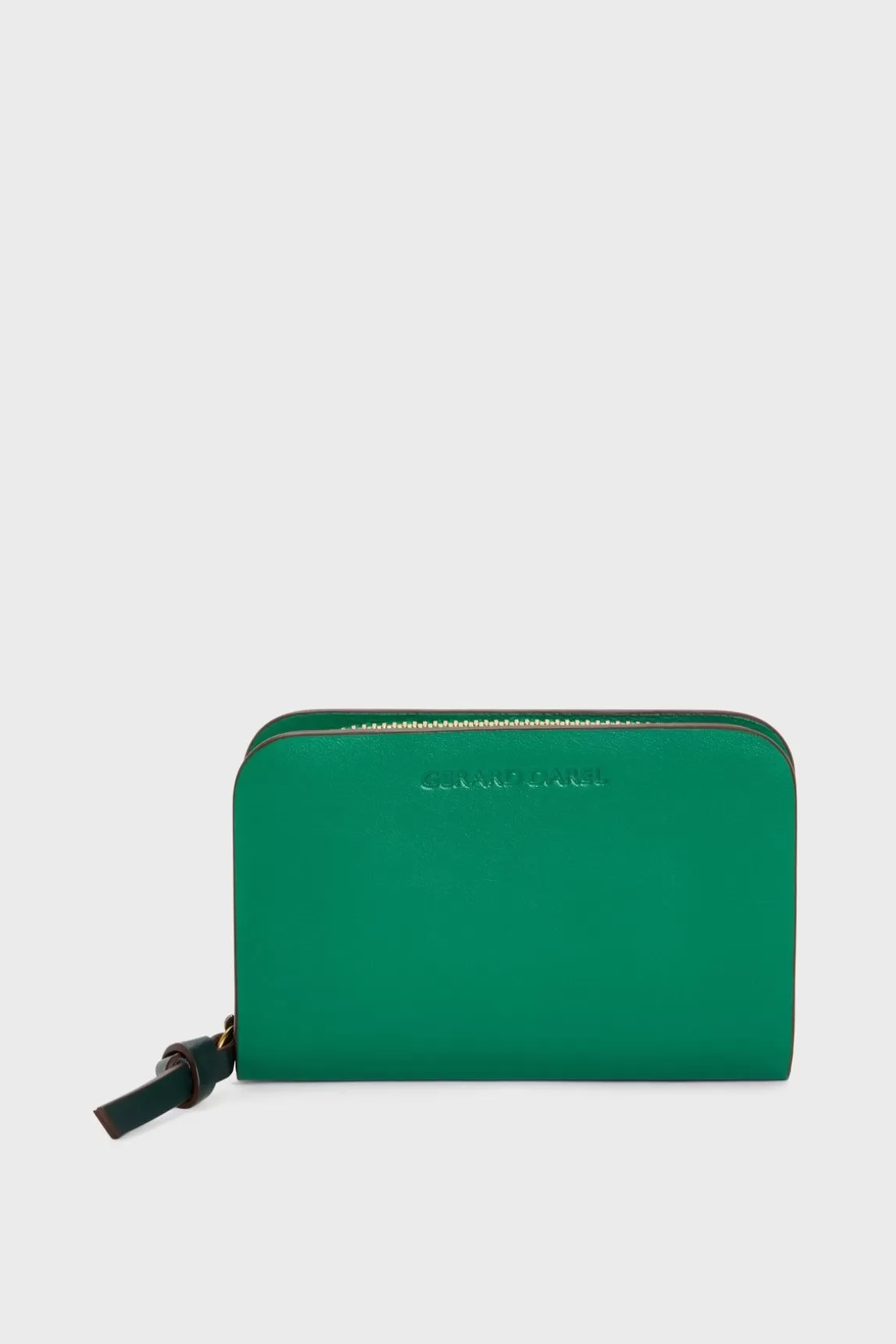 Gerard Darel Portefeuille En Cuir Vert - Miniwallet Best