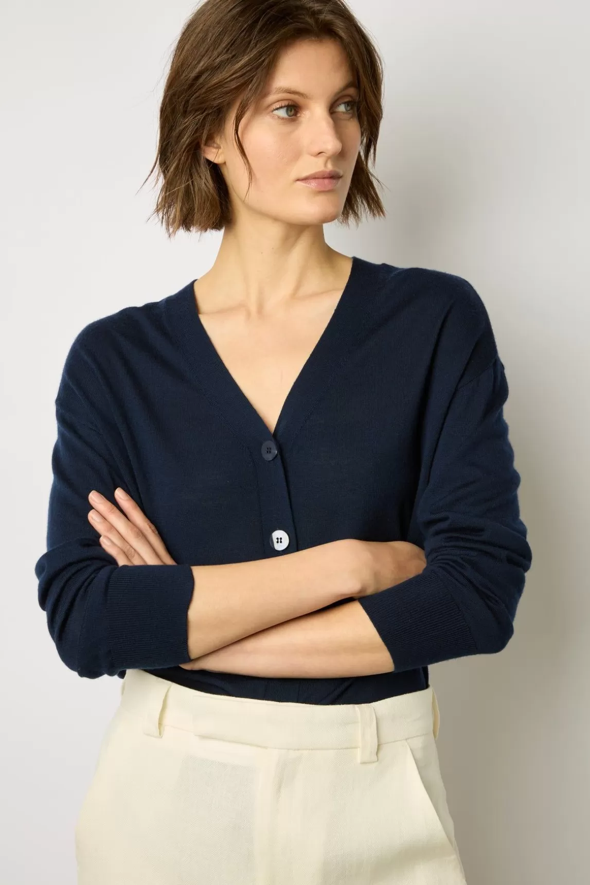 Gerard Darel Pull-Gilet Marine - Pull Online