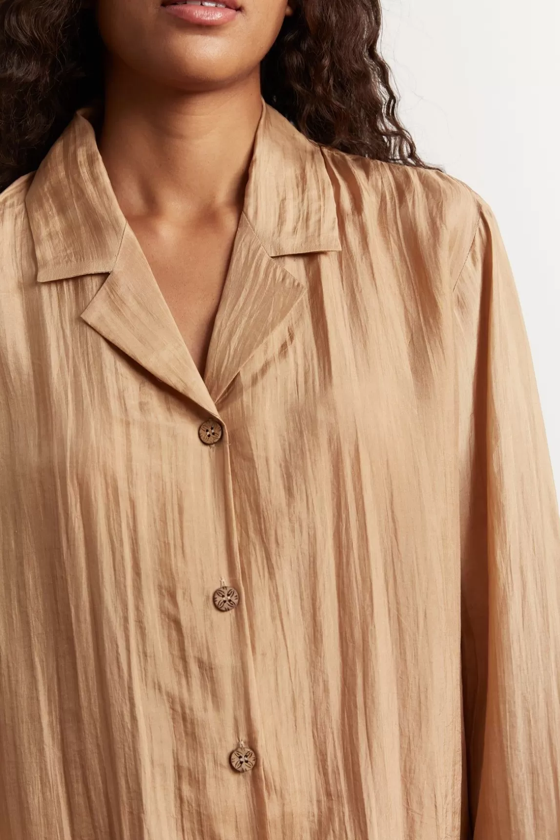 Gerard Darel Pyjama En Soie - Beige Sale