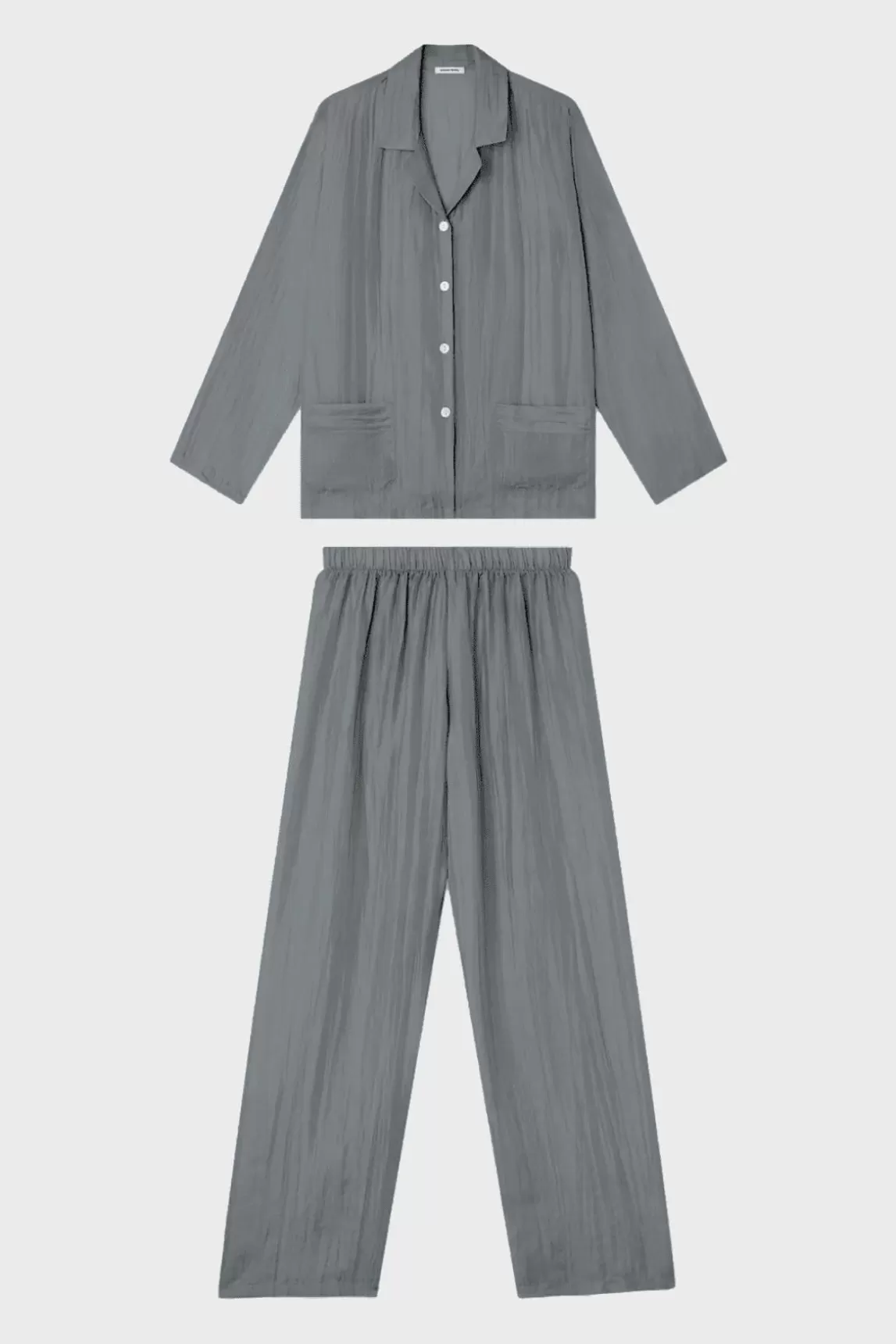 Gerard Darel Pyjama En Soie - Gris Clair Cheap