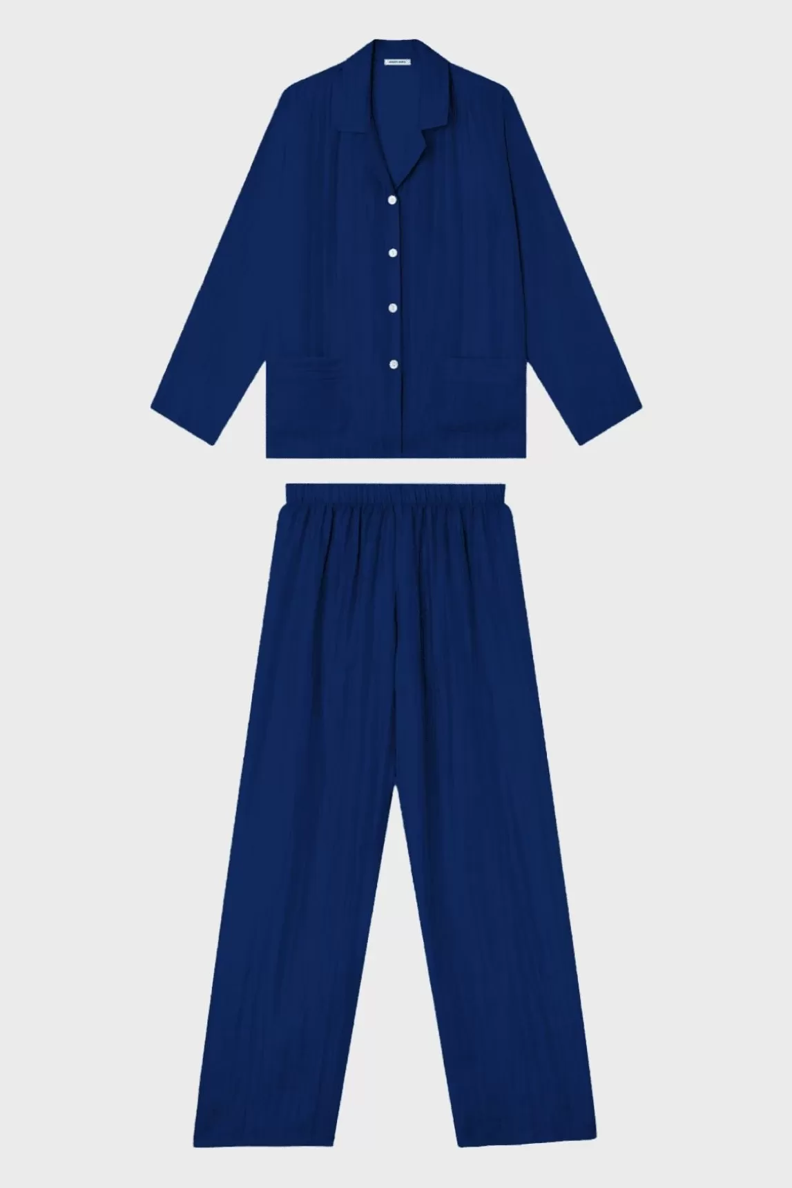 Gerard Darel Pyjama En Soie - Marine Shop