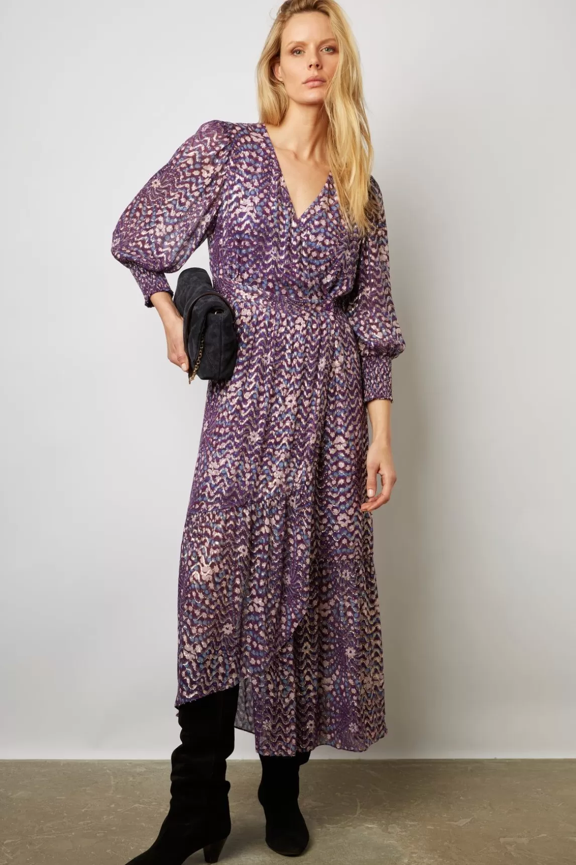 Gerard Darel Robe Longue De Soiree Parme - Enza Cheap