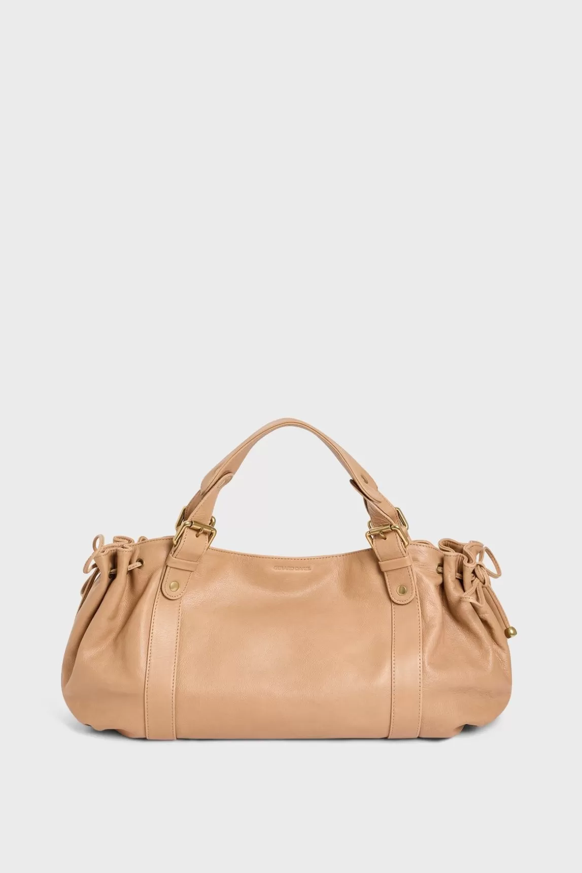 Gerard Darel Sac A Main En Cuir Caramel - 24H Sale