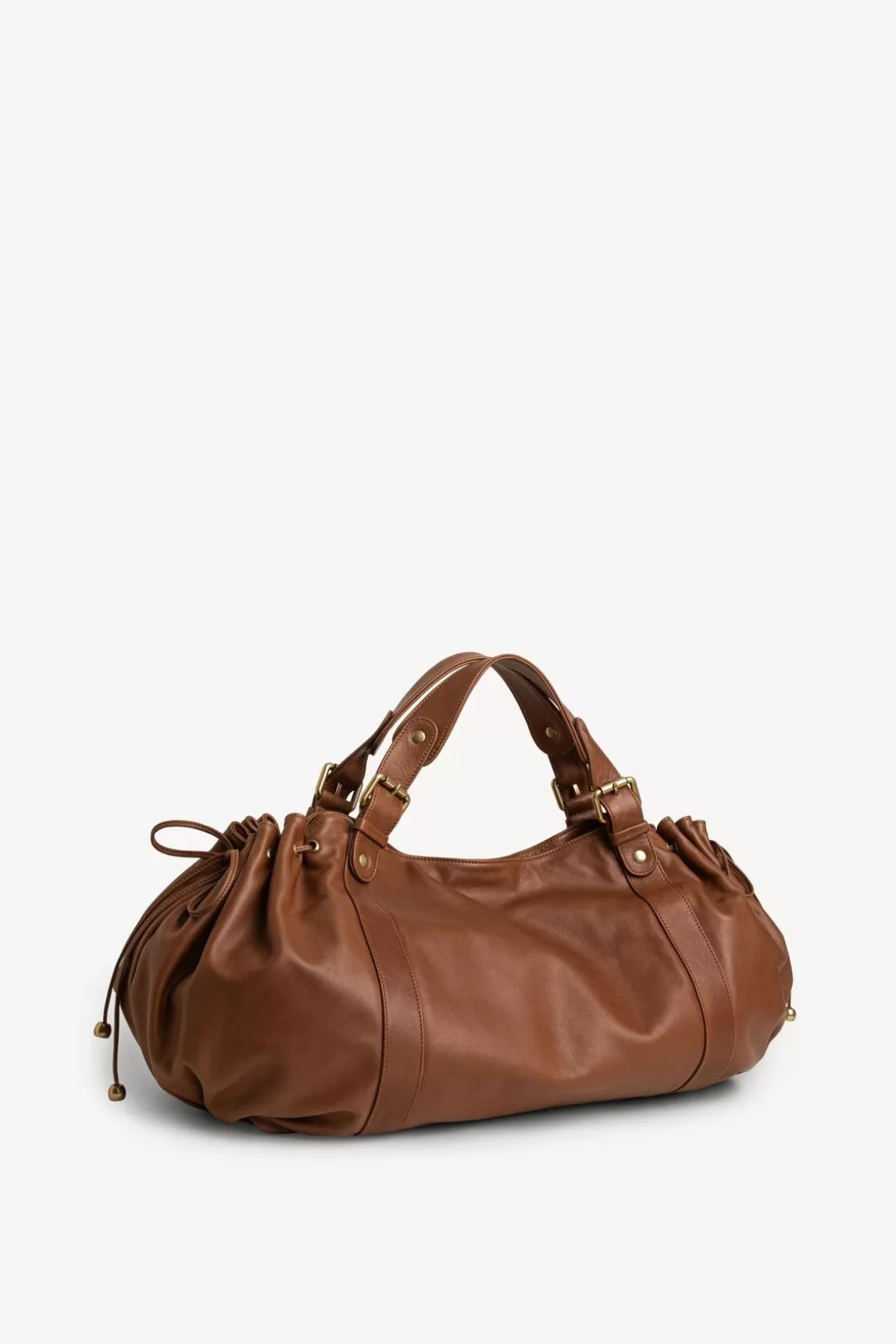 Gerard Darel Sac A Main En Cuir De Veau Camel - 24H New