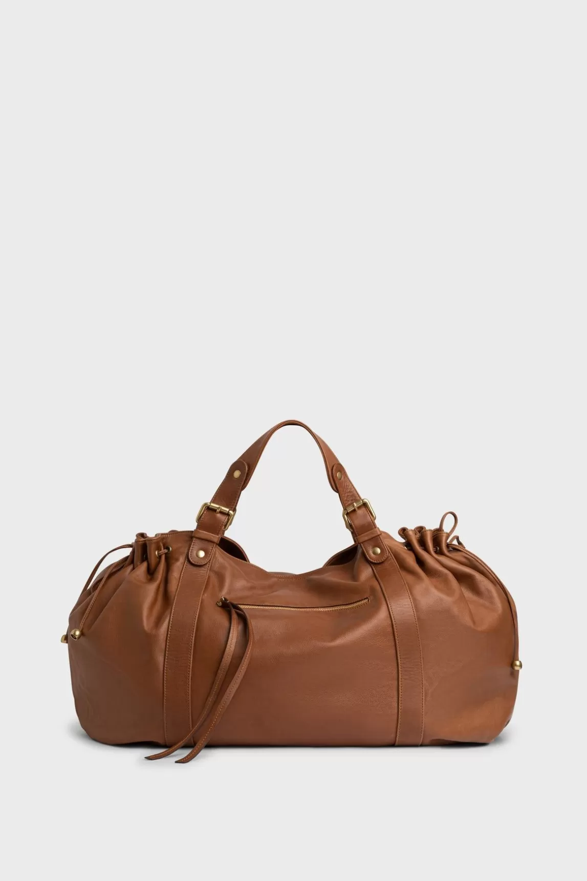 Gerard Darel Sac A Main En Cuir De Veau Cognac - 72H Flash Sale