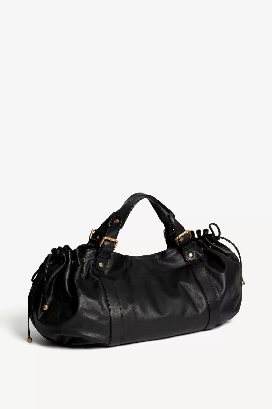 Gerard Darel Sac A Main En Cuir De Veau Noir - 36H Online