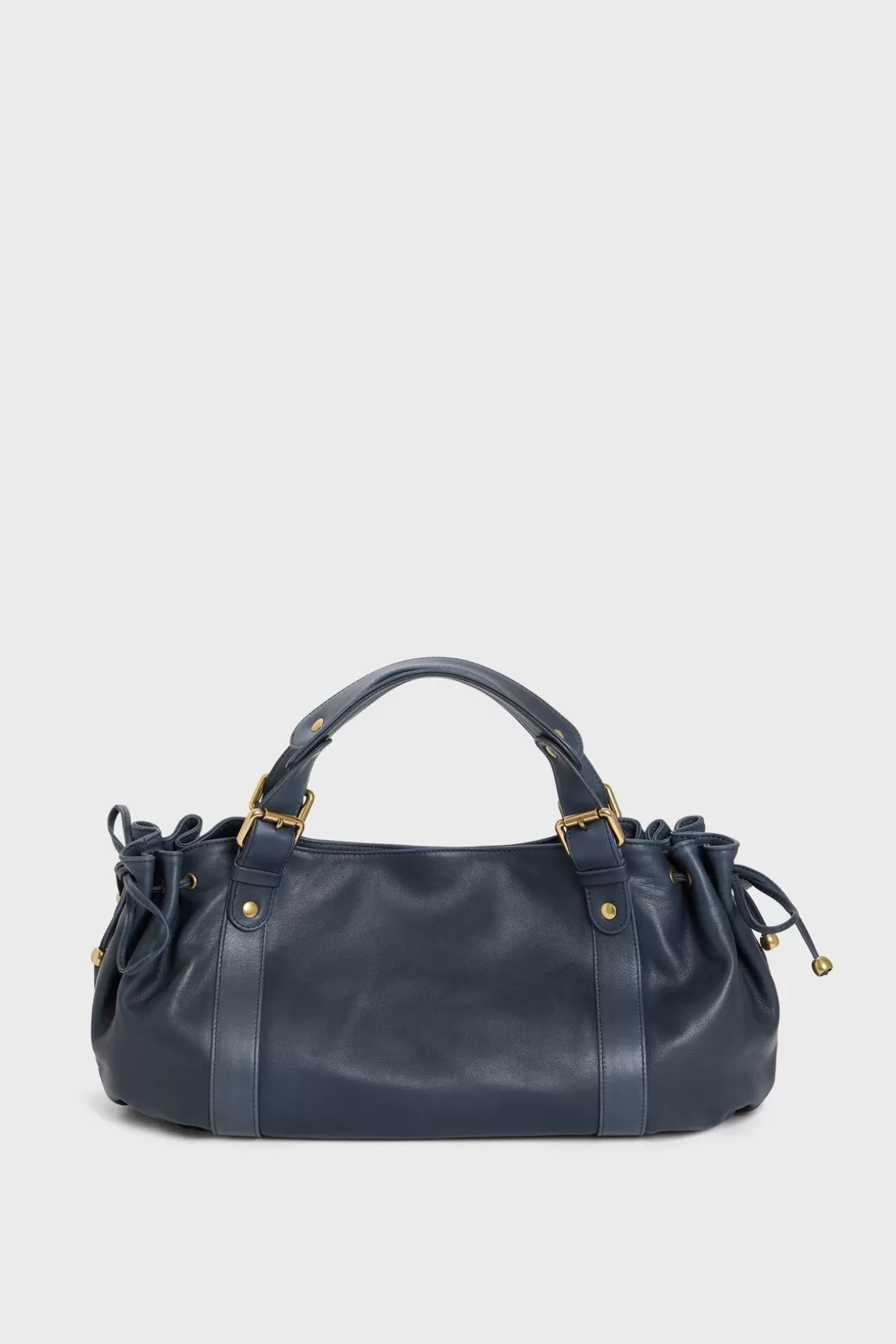 Gerard Darel Sac A Main En Cuir Marine - 24H Shop