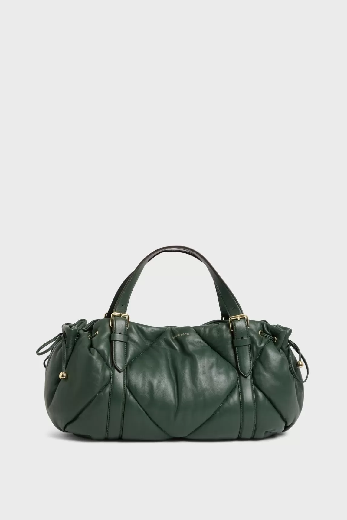 Gerard Darel Sac A Main En Cuir Matelasse Vert - Le 24H Shop