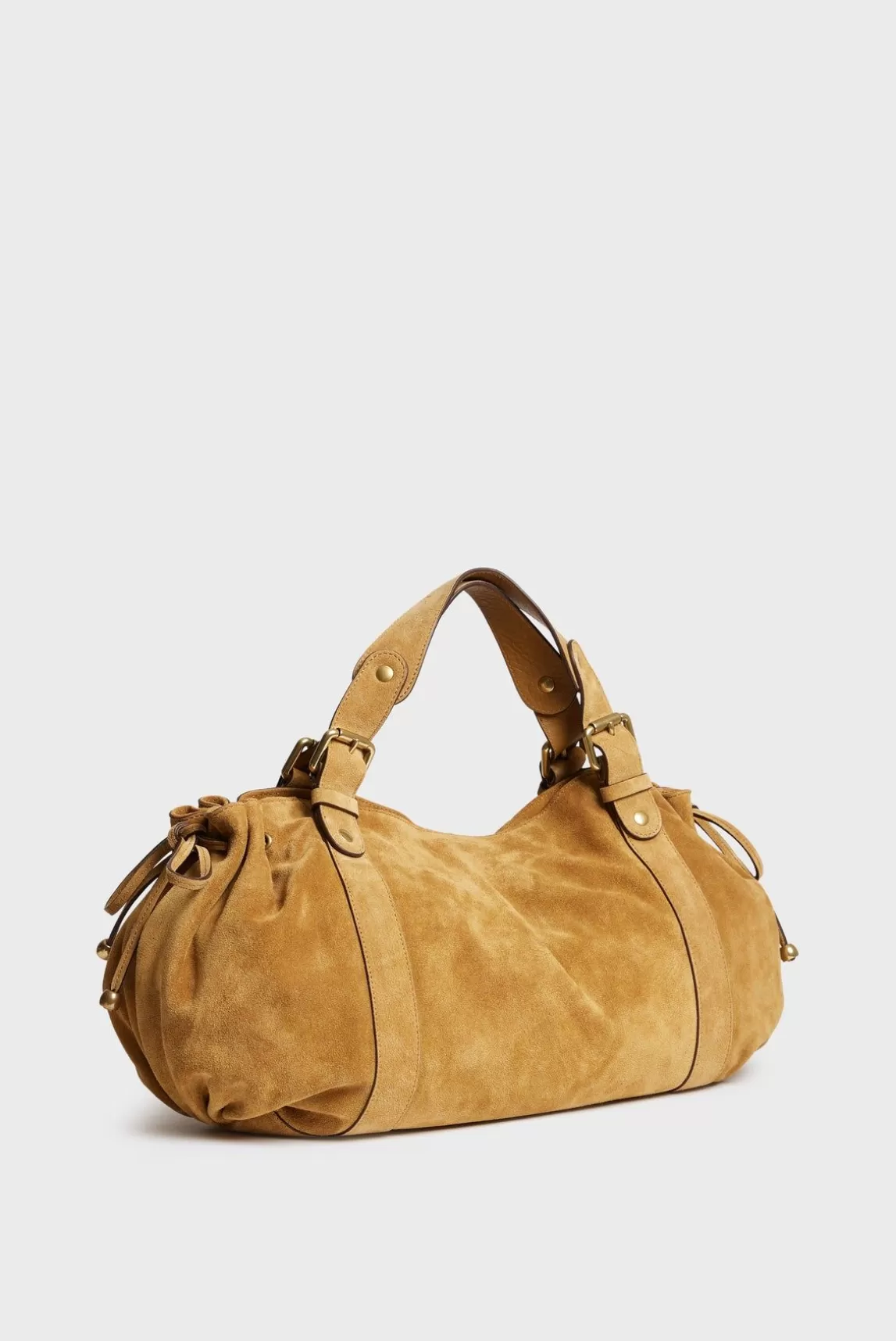 Gerard Darel Sac A Main En Cuir Velours - 24H Cheap