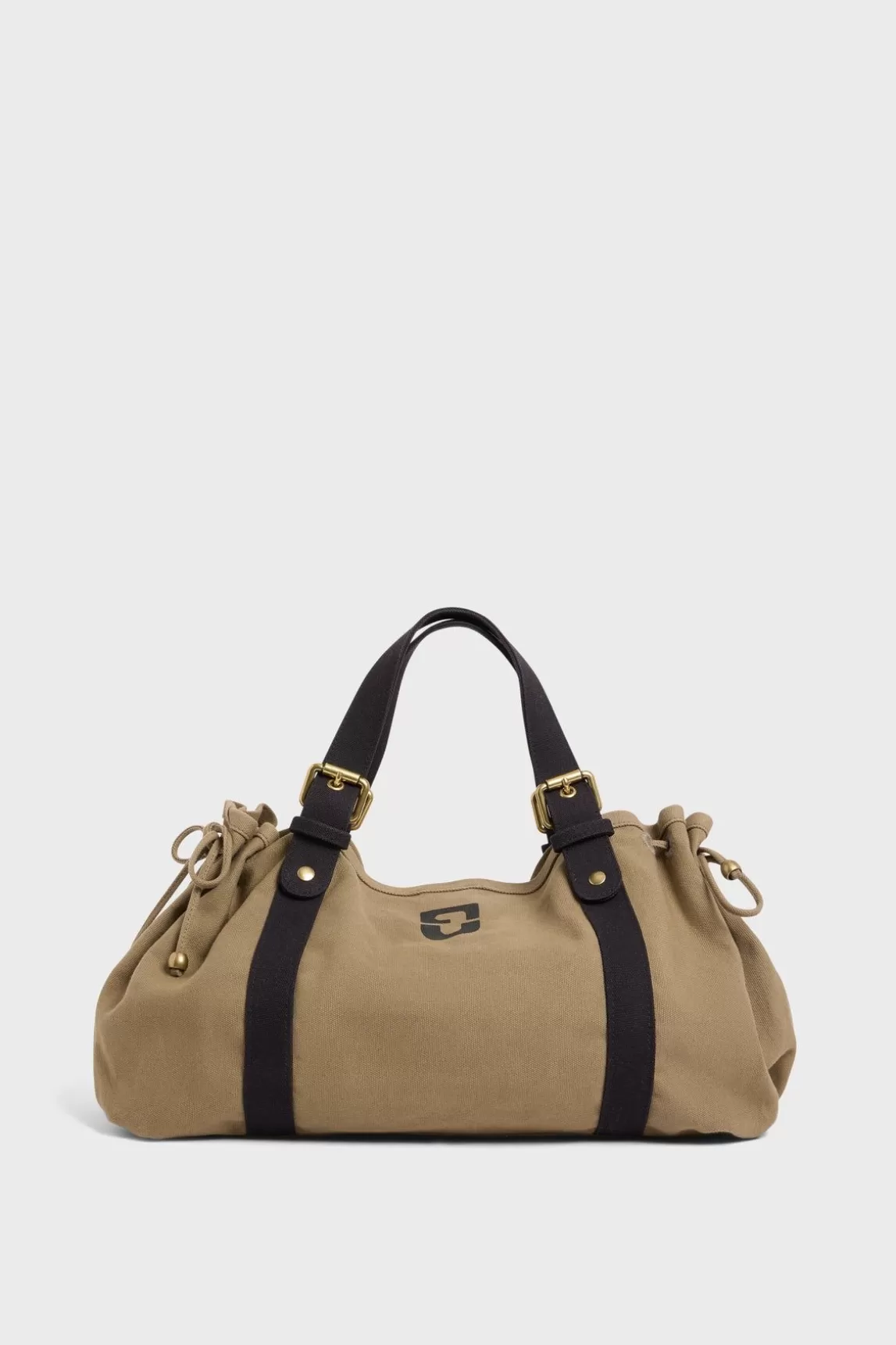 Gerard Darel Sac A Main En Toile Kaki - 24H Cheap