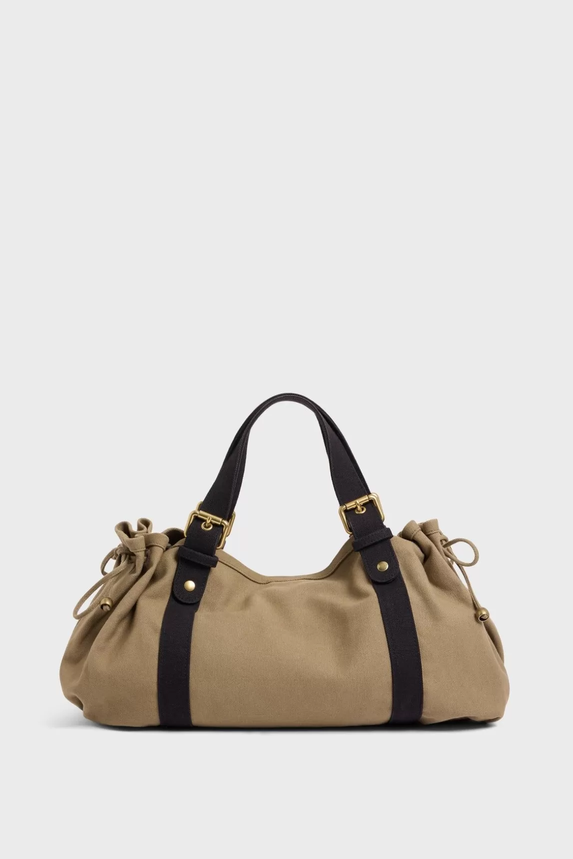 Gerard Darel Sac A Main En Toile Kaki - 24H Cheap