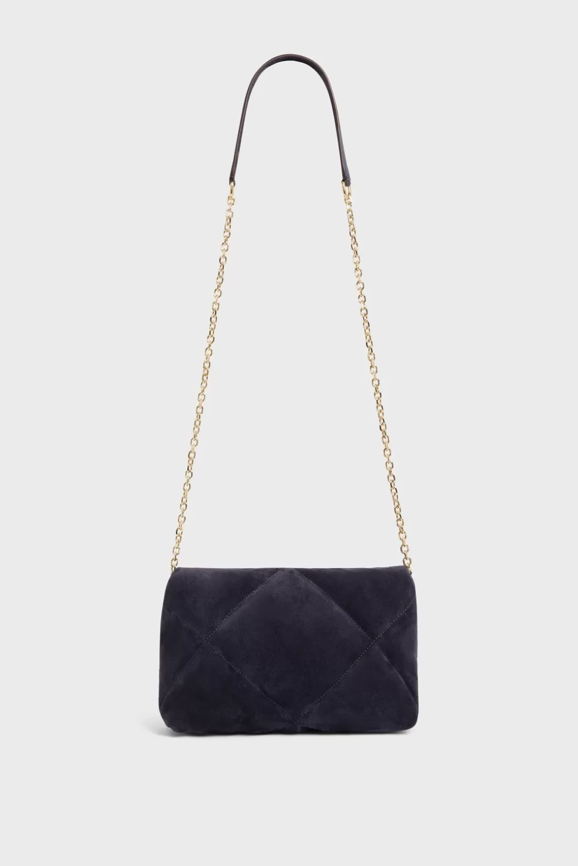 Gerard Darel Sac Bandouliere Cuir Matelasse Bleu - Fanny Hot