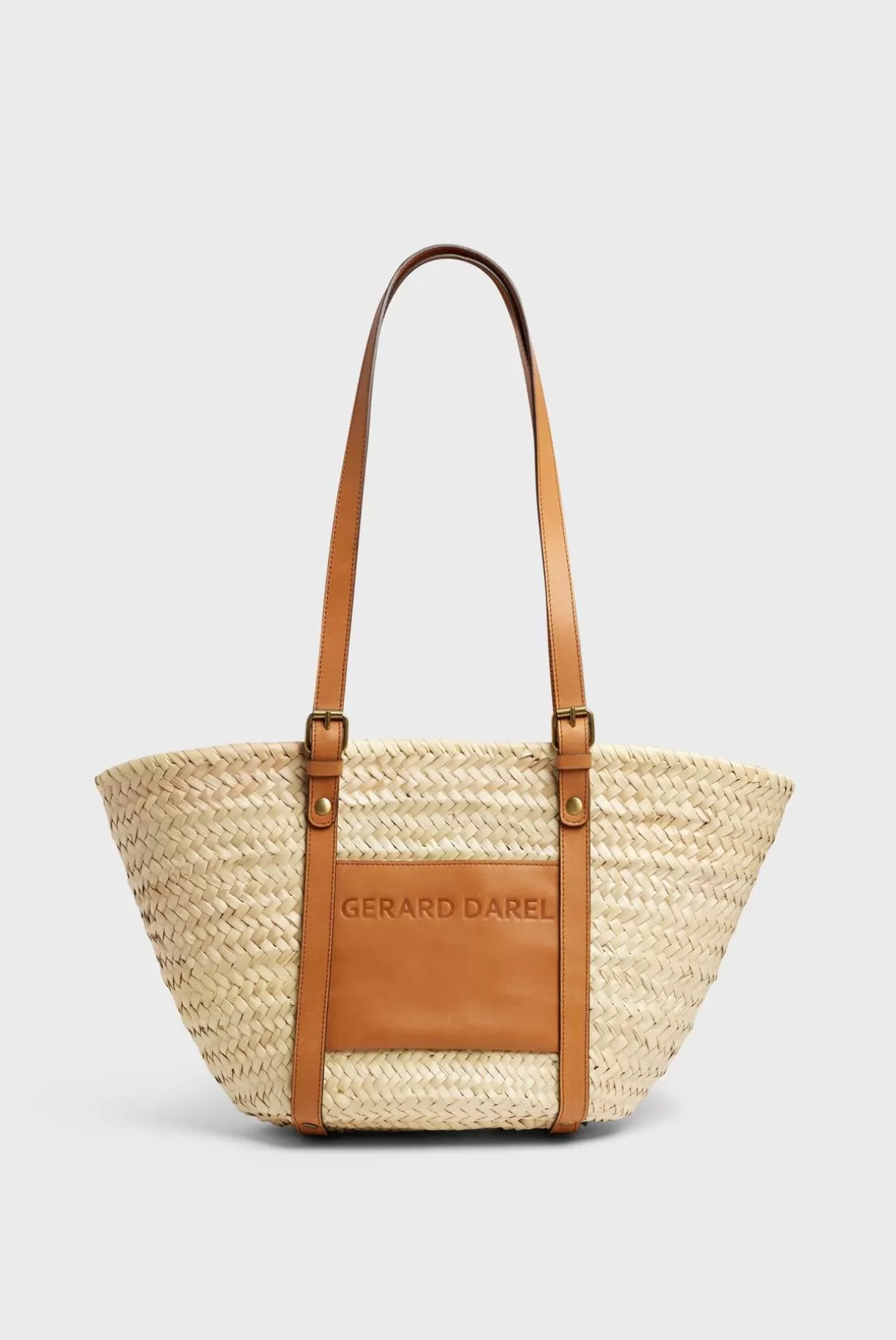 Gerard Darel Sac En Palme Et Cuir Naturel - Colette Hot