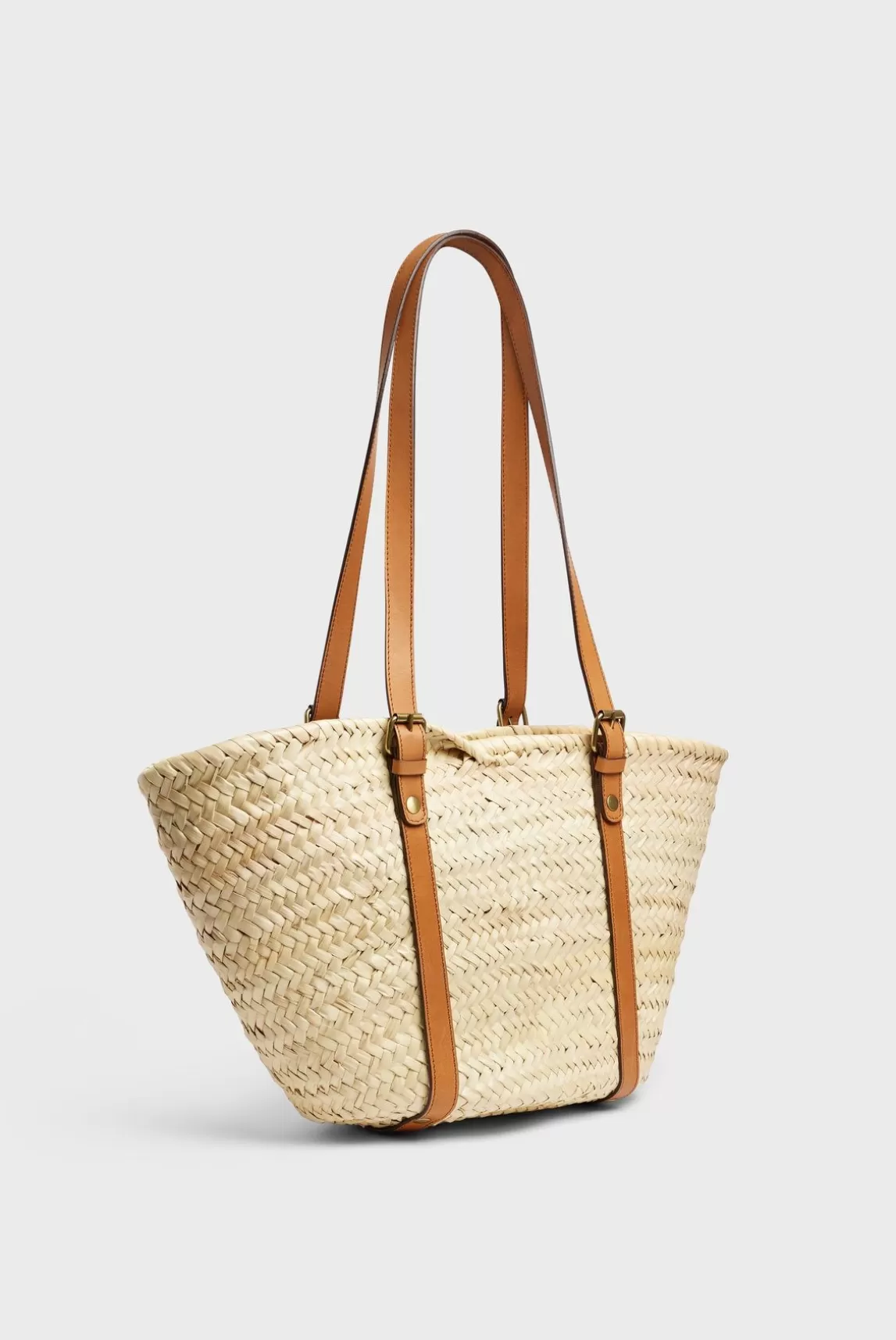 Gerard Darel Sac En Palme Et Cuir Naturel - Colette Hot