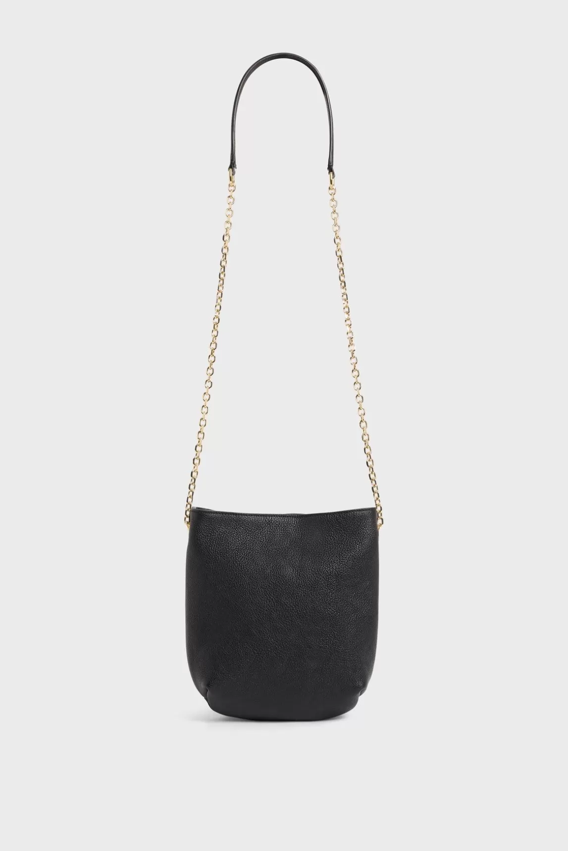 Gerard Darel Sac Travers En Cuir Noir - Le Mini Charlotte Online