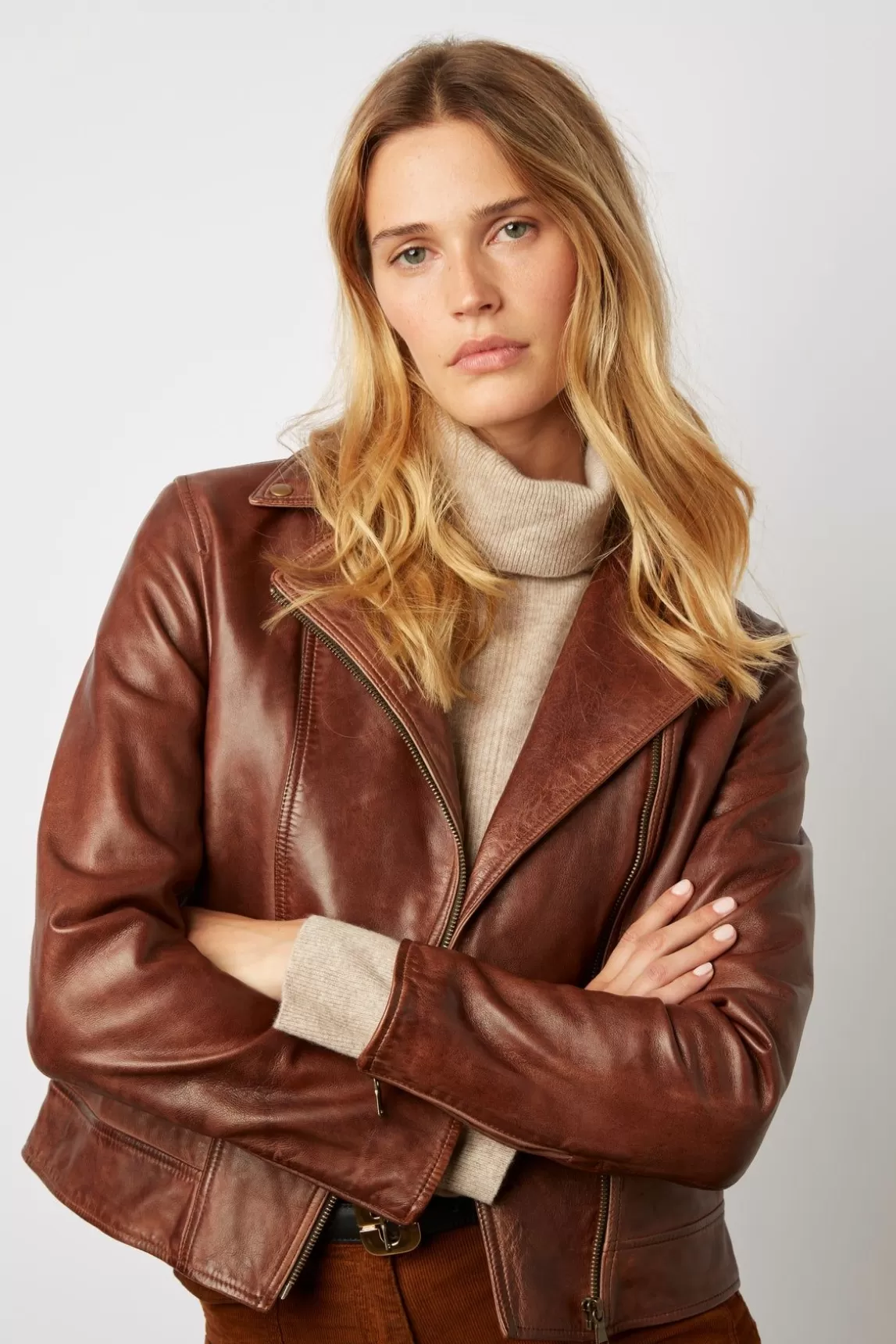 Gerard Darel Veste En Cuir - Natsuni Outlet