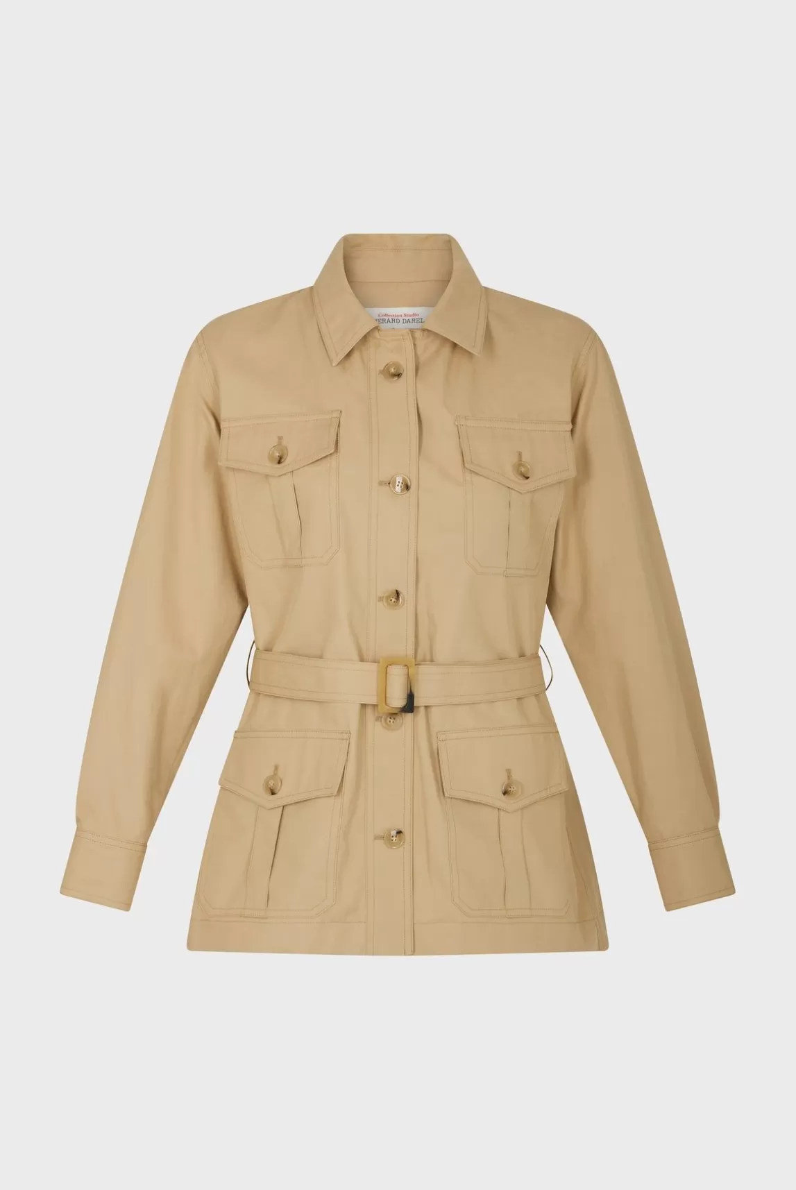 Gerard Darel Veste Saharienne Sable - Bushra Cheap